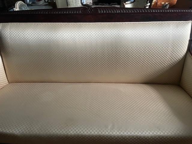 Important Empire Period Mahogany Sofa-photo-5