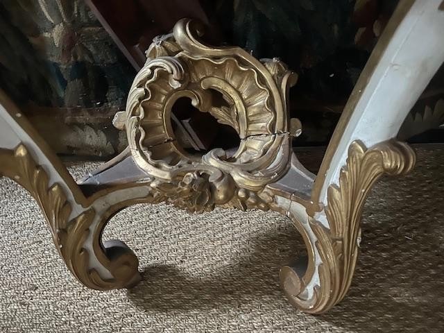 Elégante console d'époque Louis XV , 18 ème siècle-photo-2