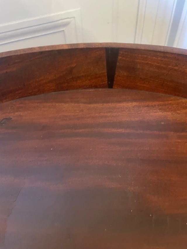 Mahogany Coffee Table From The Early 19th Century-photo-1