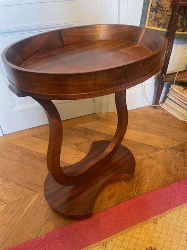 Mahogany Coffee Table From The Early 19th Century-photo-3