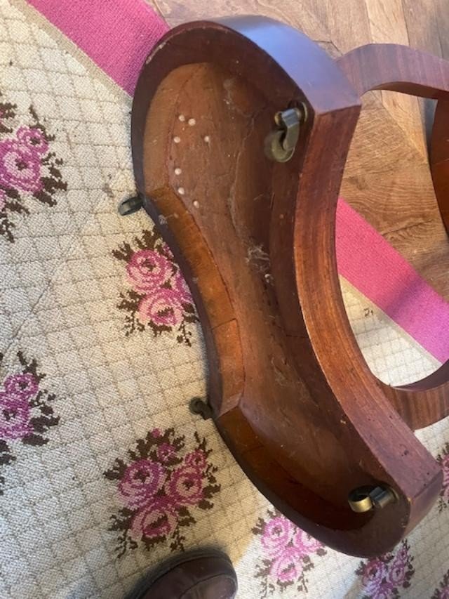 Mahogany Coffee Table From The Early 19th Century-photo-4