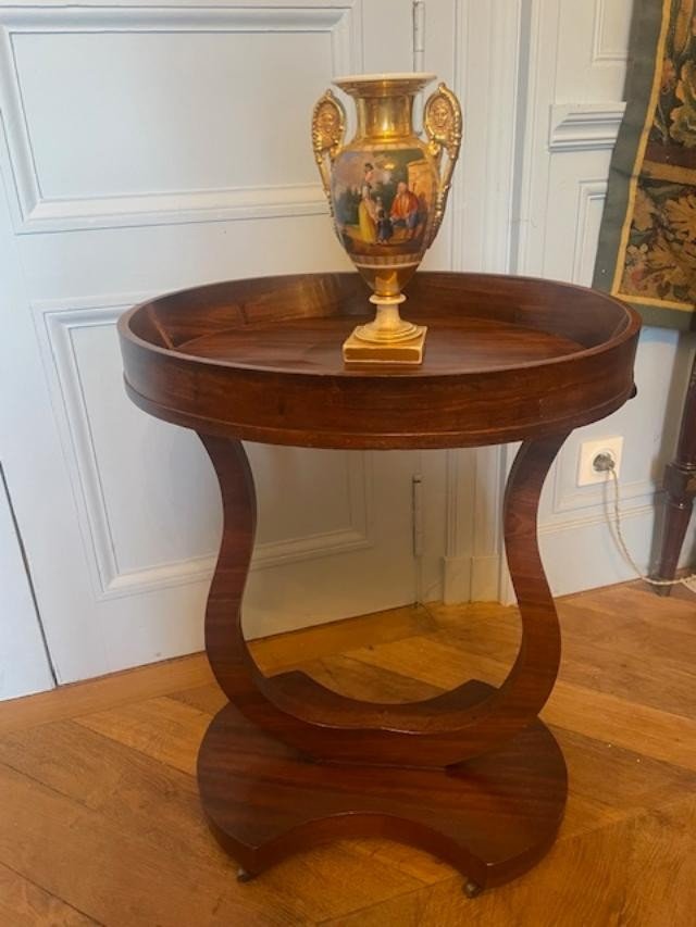 Mahogany Coffee Table From The Early 19th Century