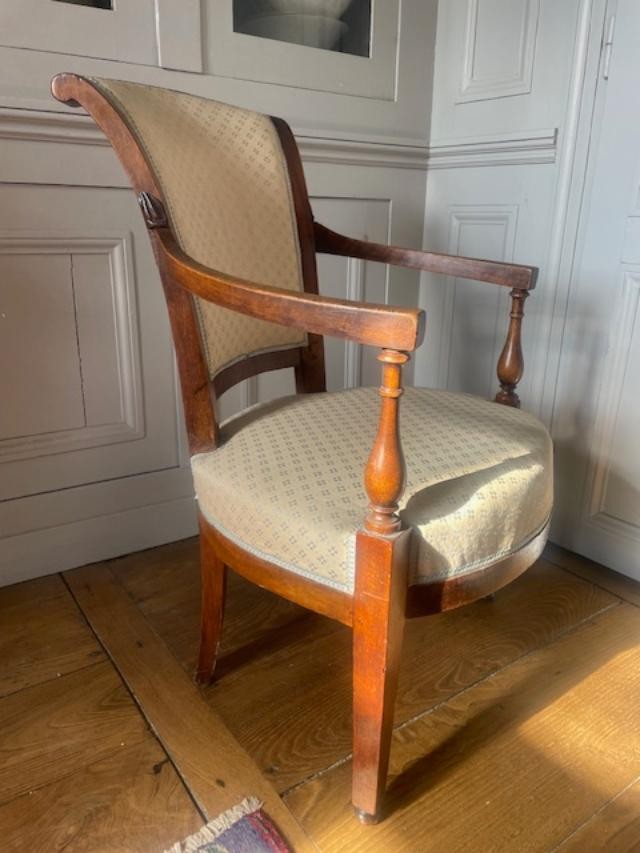 Paire de fauteuils d&#039;&eacute;poque Directoire -photo-3