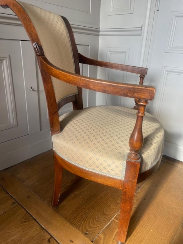 Paire de fauteuils d&#039;&eacute;poque Directoire -photo-1