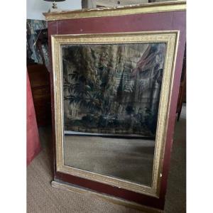 Empire Period Woodwork Mirror