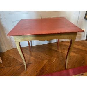 Lovely 18th Century Lacquered Wood Coffee Table