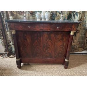 Empire Period Mahogany Sideboard 