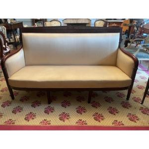 Important Empire Period Mahogany Sofa