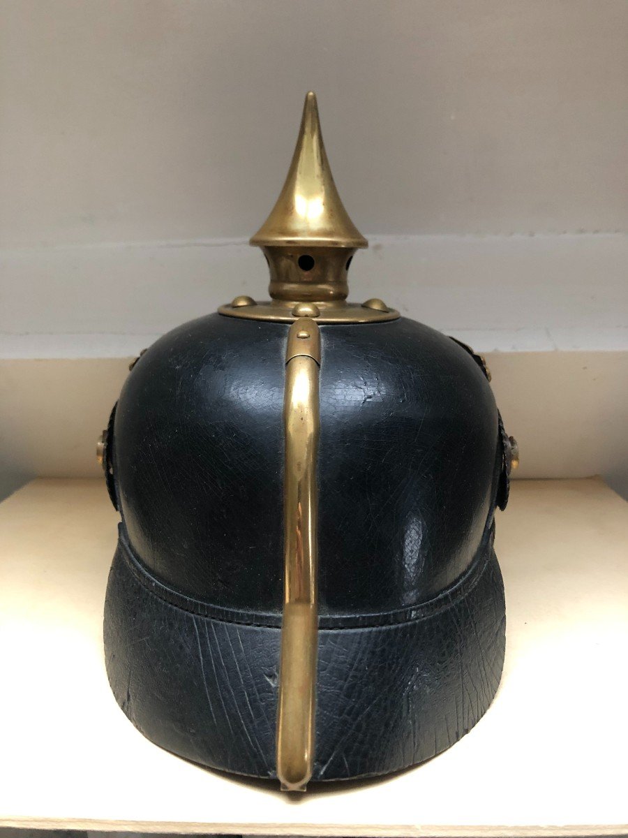 Casque à Pointe, Spike Helmet, Pickelhaube, Prusse Du 9° Grenadier : Colberg-photo-3