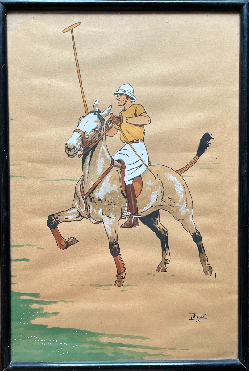 Etienne Le Rallic, joueur de polo, equitation, cheval