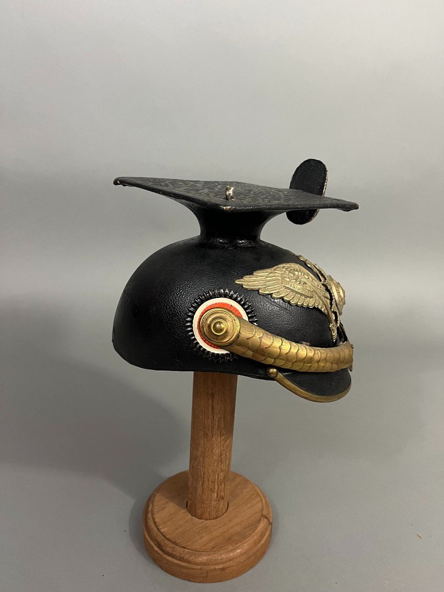 Casque à Pointe, Schapska De Sous Officier De La Garde Prussienne, spikedhelmet, pickelhaube-photo-2