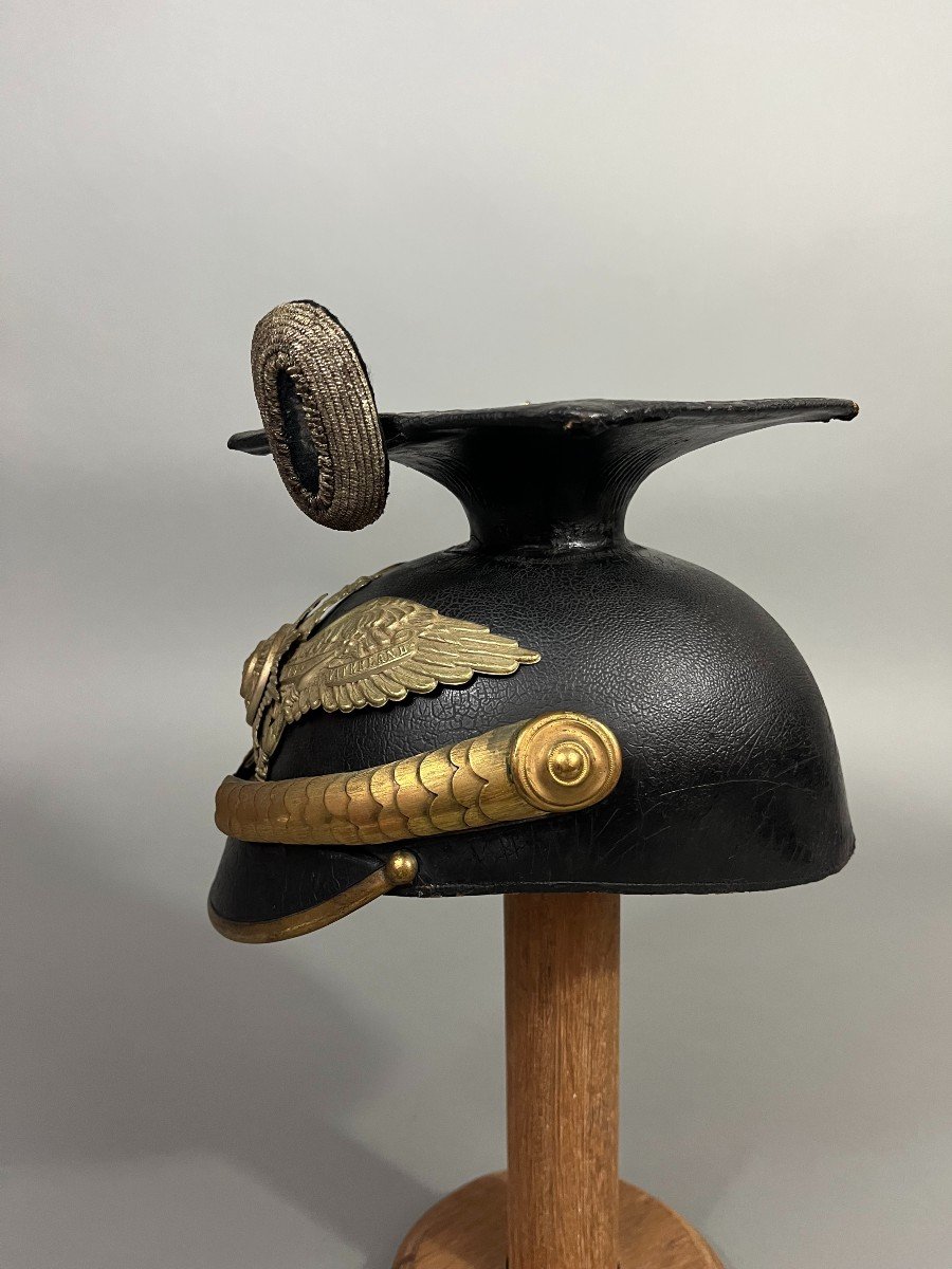 Casque à Pointe, Schapska De Sous Officier De La Garde Prussienne, spikedhelmet, pickelhaube-photo-4