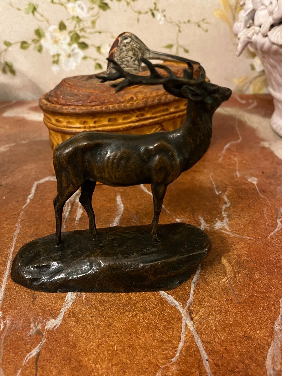 Animal Bronze, Deer, Pierre Jules Mène-photo-2