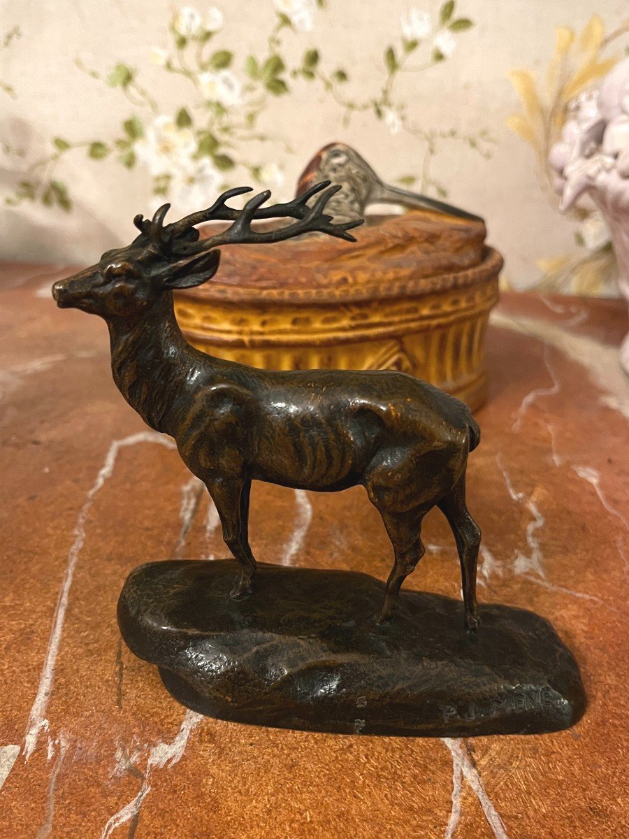 Animal Bronze, Deer, Pierre Jules Mène