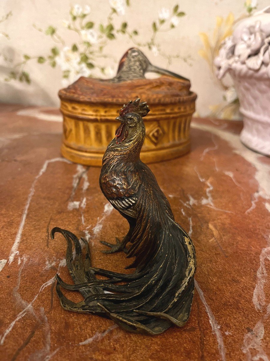 Vienna Bronze, Rooster-photo-2