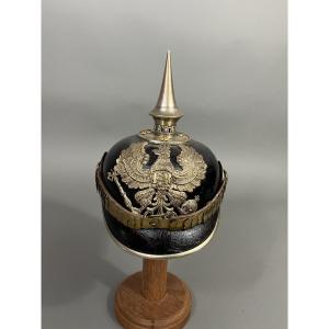 Prussian Officer's Spiked Helmet