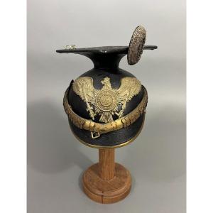 Casque à Pointe, Schapska De Sous Officier De La Garde Prussienne, spikedhelmet, pickelhaube