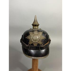 Casque à Pointe, Spikehelmet, Pickelhaube, Saxe