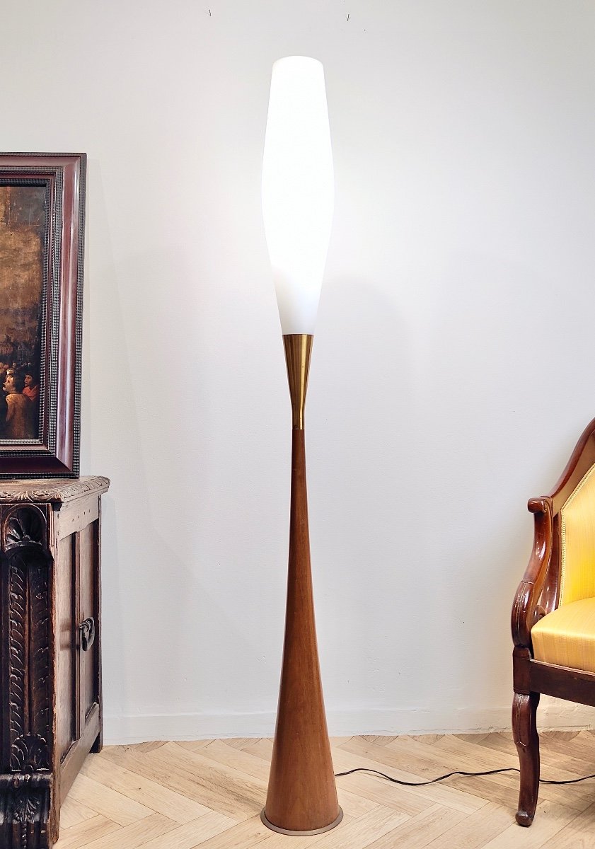 Stilnovo Italian Design Floor Lamp From The 1950s-photo-2
