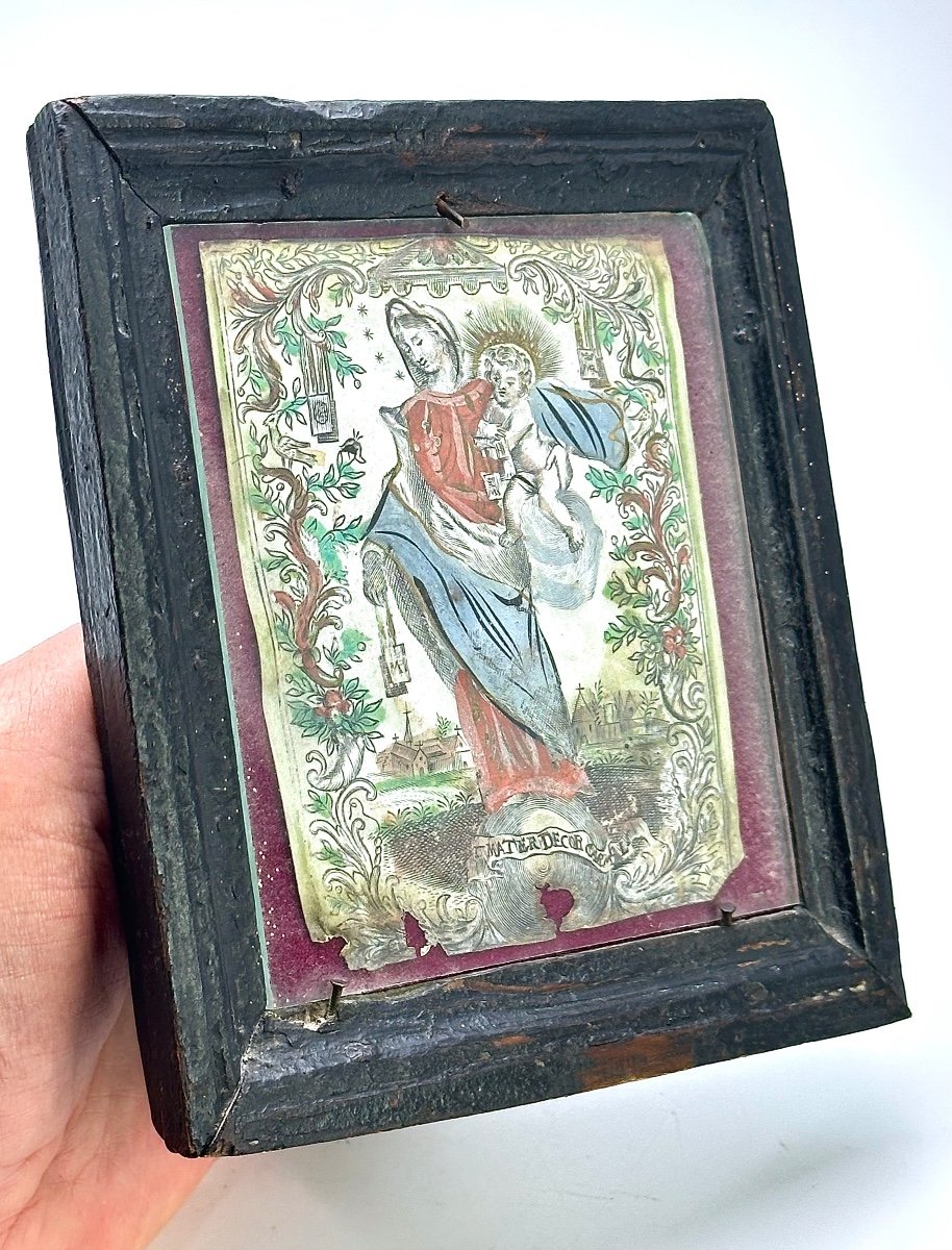 Canivet Holy Card 18th Century Period-photo-3