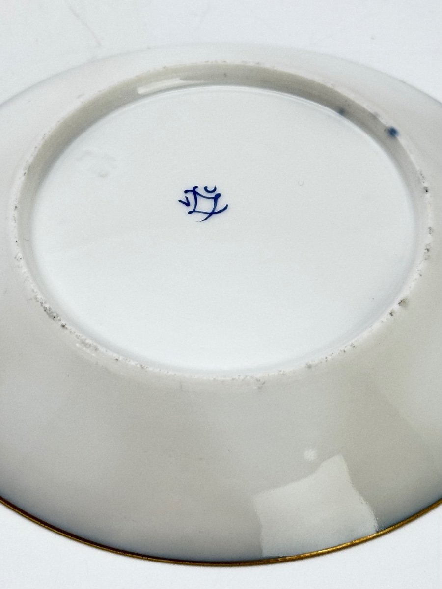 Tasse et sous Tasse en Porcelaine de Sèvres époque XIXe-photo-5