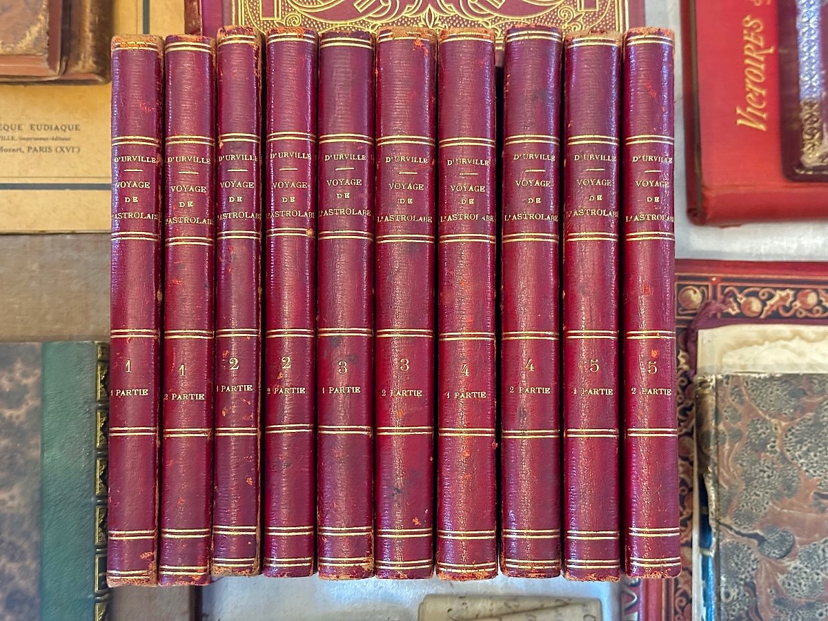 Dumont d'Urville Voyage De l'Astrolabe à La Recherche De La Pérouse édition 1832