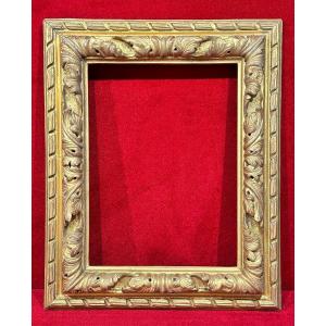 Gilded And Carved Wooden Frame, Louis XIII Period, 17th Century