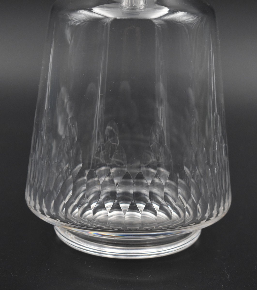 Carafe En Cristal De Baccarat Modèle Richelieu Hauteur 30 Cm-photo-2