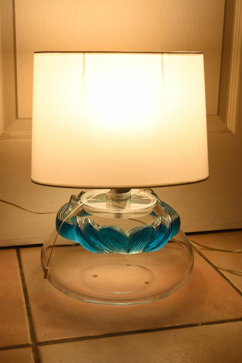 Lalique France Lamp Cyrus Model-photo-2