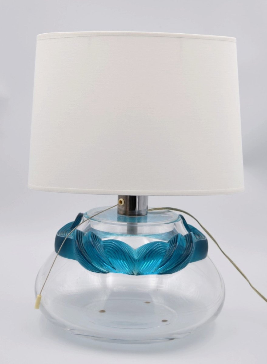 Lalique France Lamp Cyrus Model