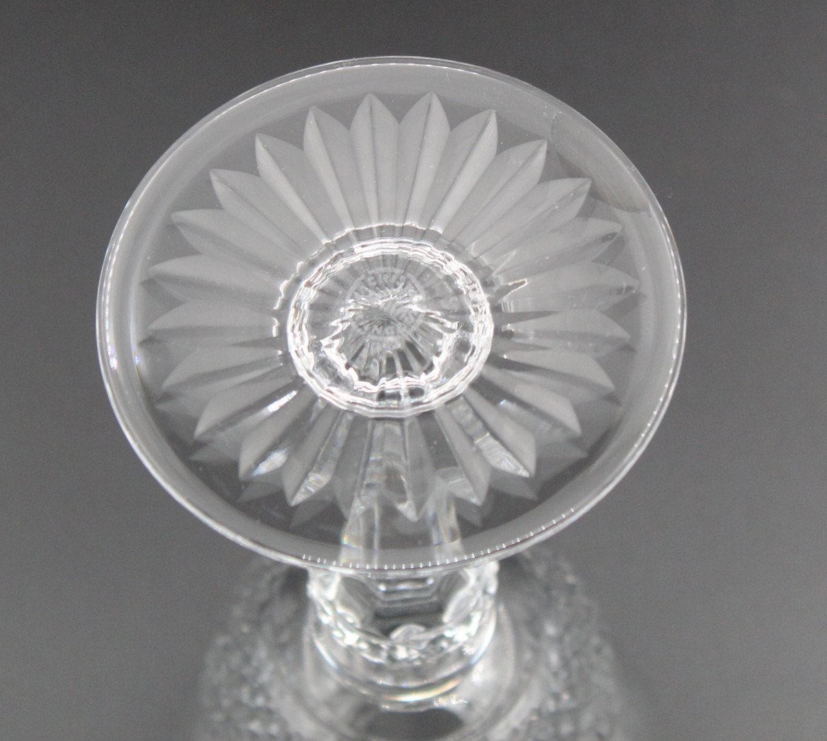 6 Verres A Eau En Cristal De Saint Louis Modele Tommy H = 18 Cm-photo-4