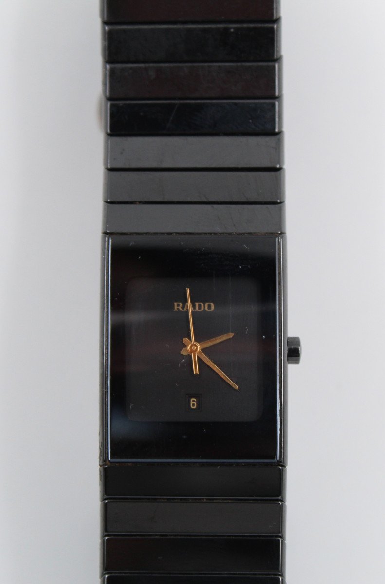 Montre De Luxe Rado Diastar Ceramique  Quartz Unisexe-photo-2