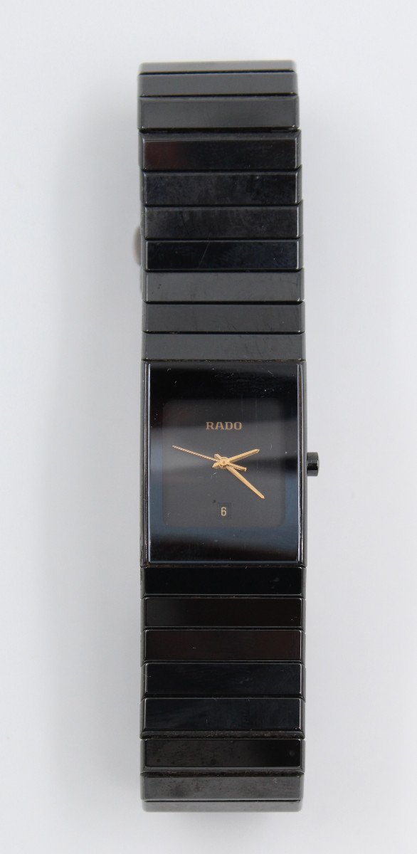 Montre De Luxe Rado Diastar Ceramique  Quartz Unisexe