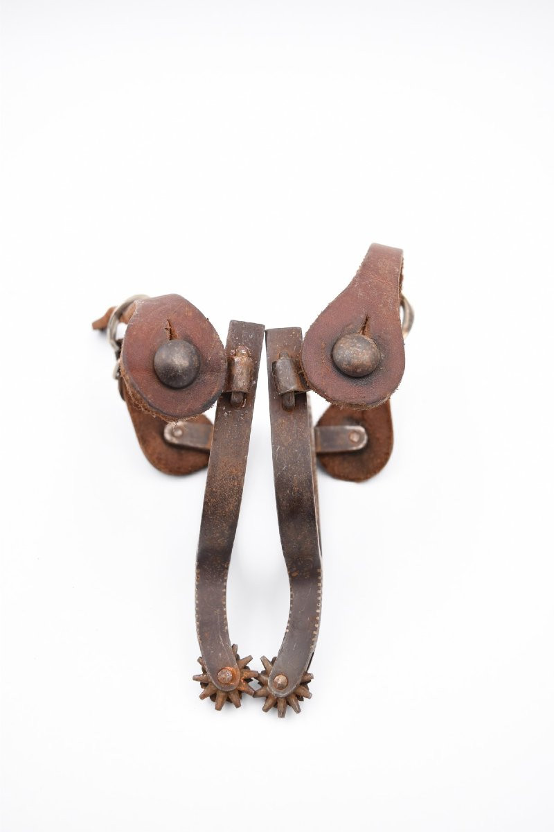 Pair Of Eduardo Garcia Spurs San Ysidro California-photo-1