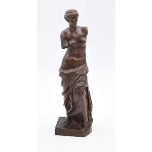 Bronze Sculpture Venus De Milo Late 19th Early 20th