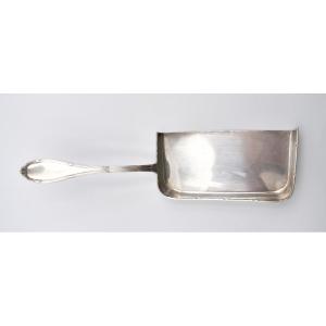 Table Shovel In Sterling Silver Minerva Cross Ribbons Louis XVI