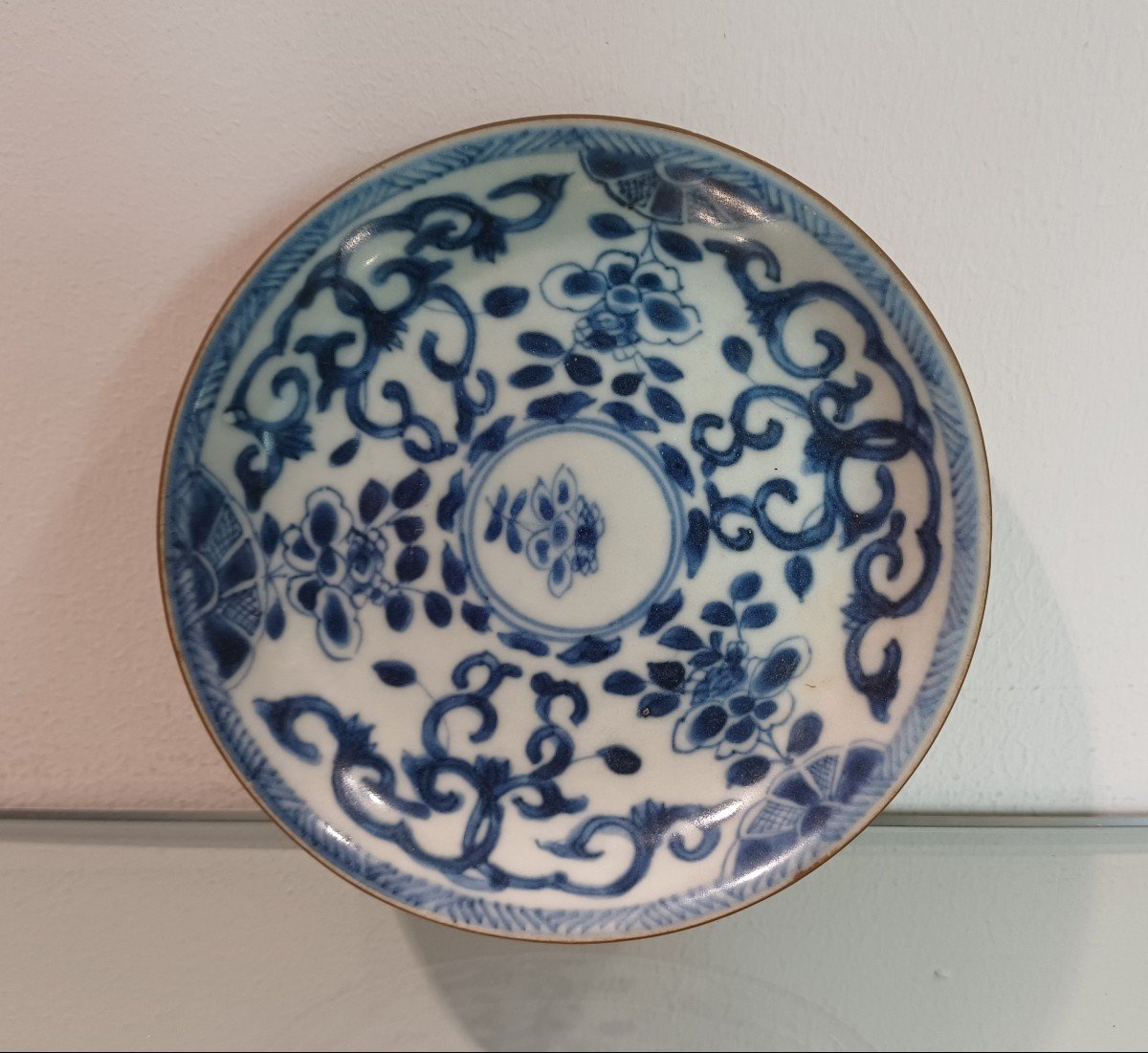 Porcelain Cup And Saucer From The Underwater Recovery Of The Wreck Of The 'ca Mau'. China, Qing-photo-4