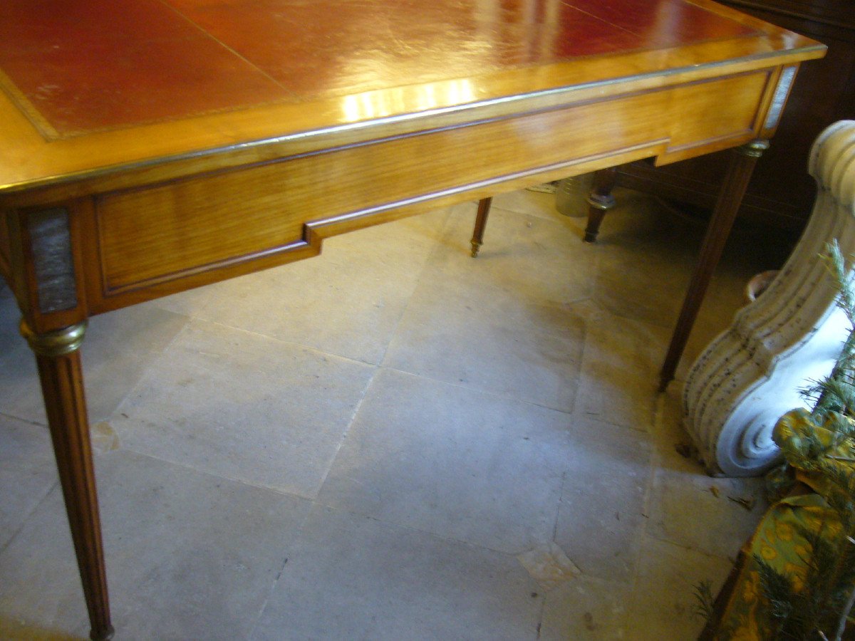 Bureau Plat Louis XVI-photo-2