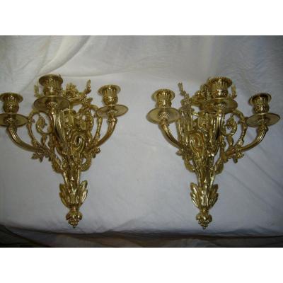 Pair Of Louis XVI Sconces