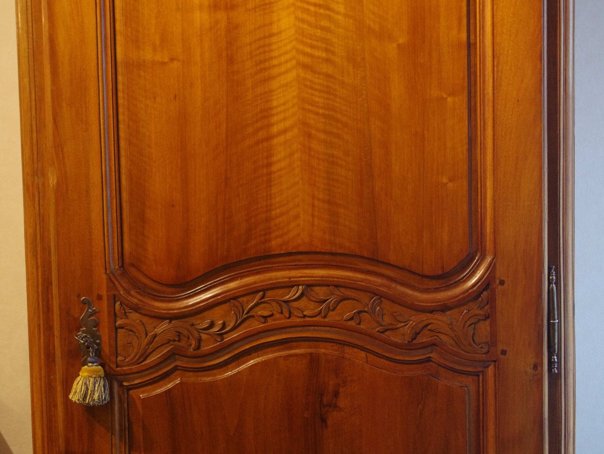 Bonnetière Louis XV In Solid Walnut-photo-4