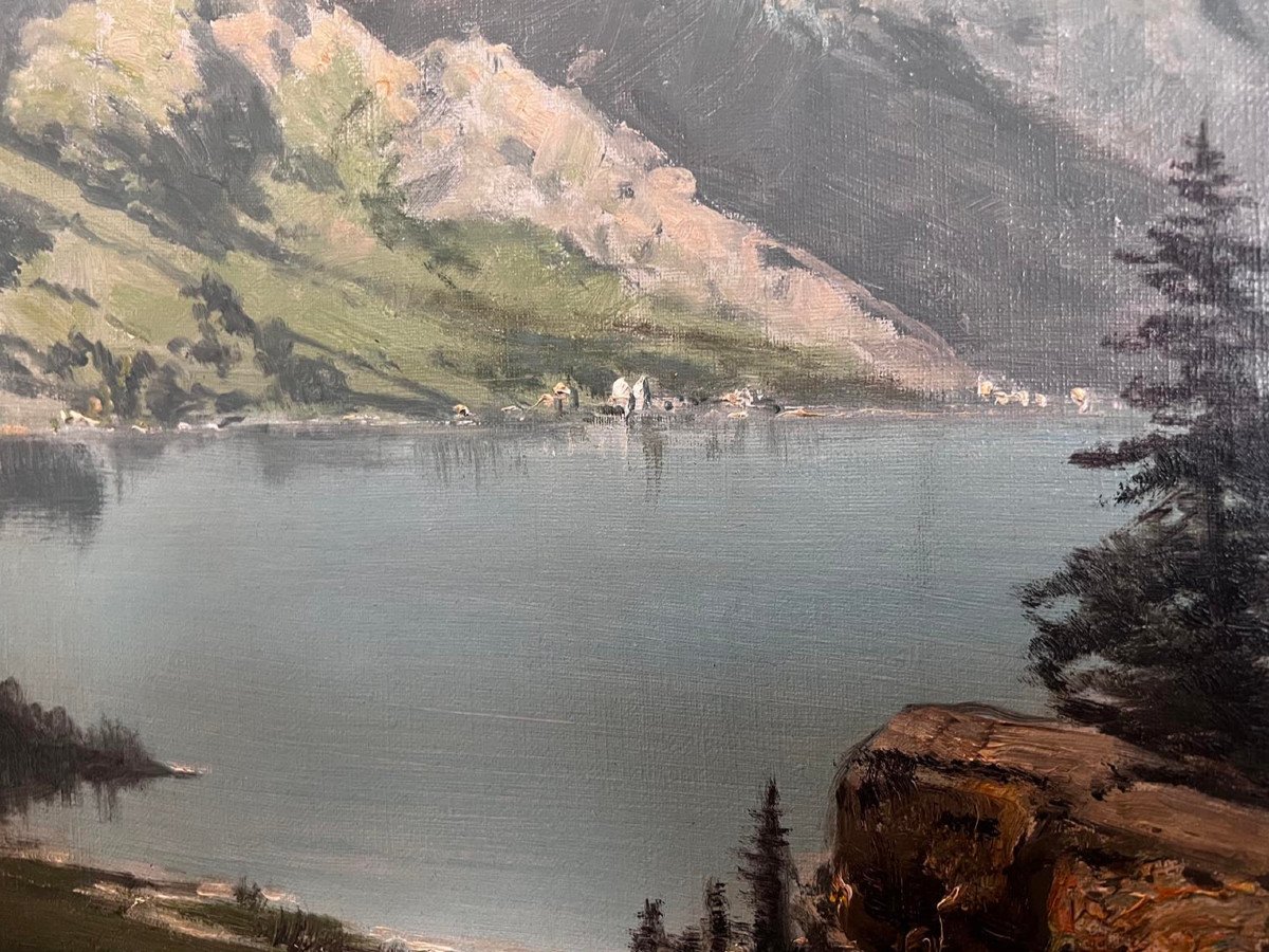 THÉODORE LÉVIGNE - Le Lac De Montagne -photo-6