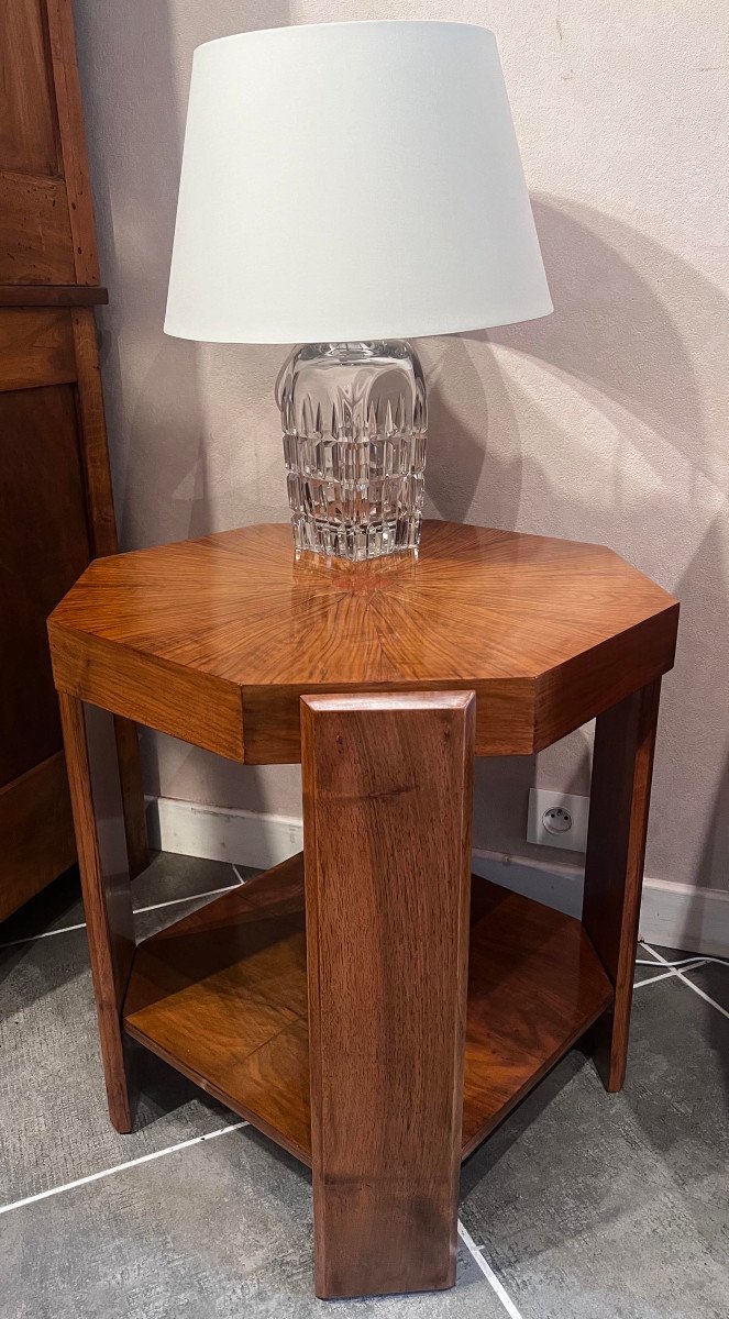 Art Deco Pedestal Table