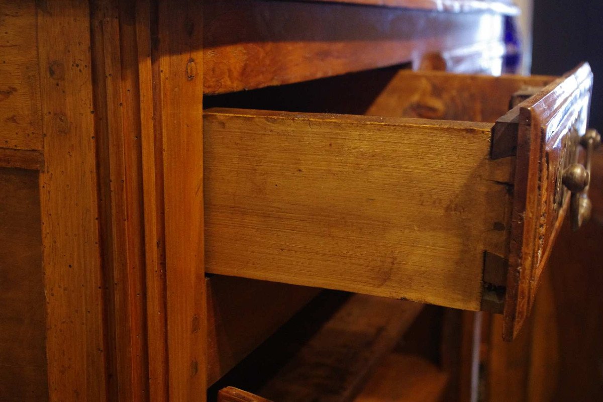 Sideboard In Solid Walnut-photo-3