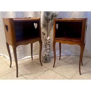 A Pair Of Bedside Tables 