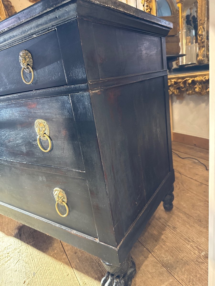 Black Chest Of Drawers -photo-2