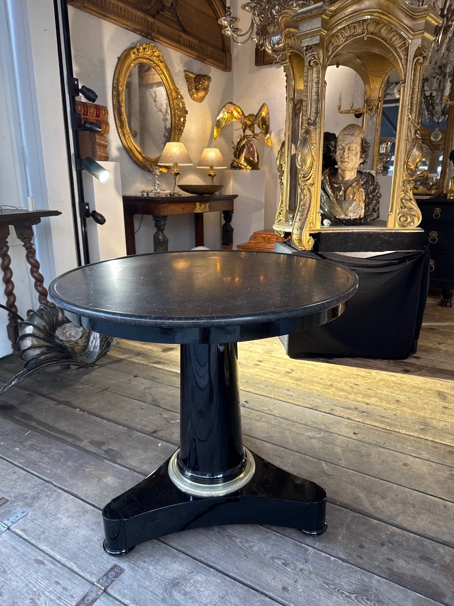 Pedestal Table, 19th Century-photo-1