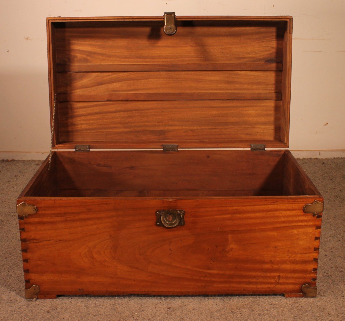 Campaign Chest In Camphor Camphor Wood -photo-3