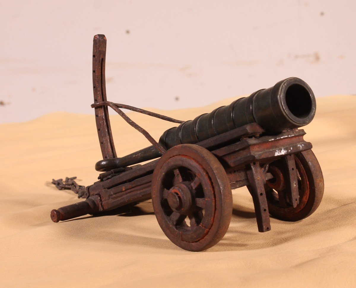 6 Miniature Cannons From The 19th Century-photo-3