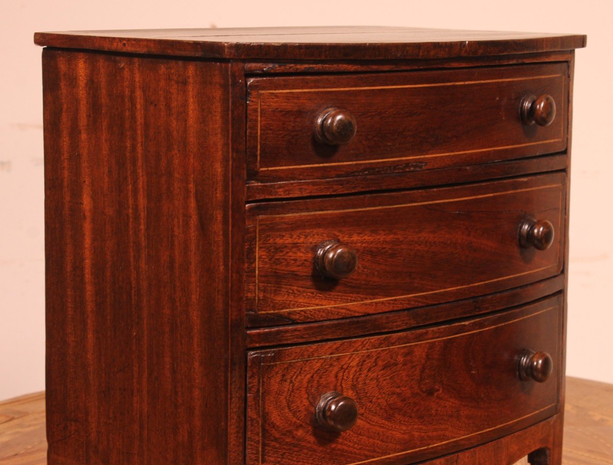 19th Century Miniature Chest Of Drawers-photo-2