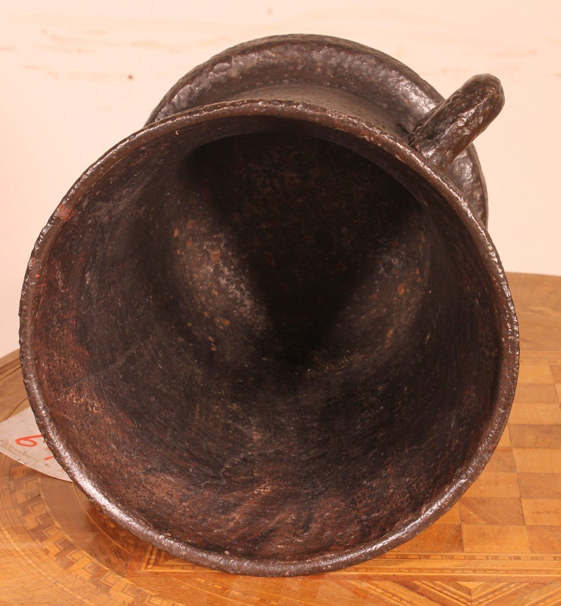 16th Century Cast Iron Mortar-photo-6